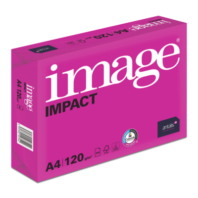 Image Impact Paper, 120 g/m², white, 210 x 297 mm, A4, LG, 250 sheets